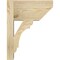 Ekena Millwork Olympic Slat Rough Sawn Outlooker, Douglas Fir, 8"W x 14"D x 18"H OUT08X14X18OLY06RDF - alternate 4